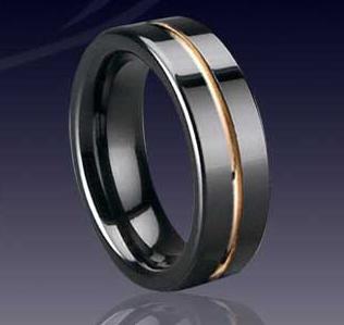 Tungsten karbid ring bild