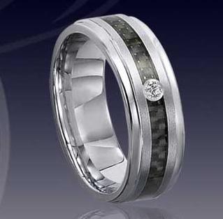 Tungsten karbid ring bild