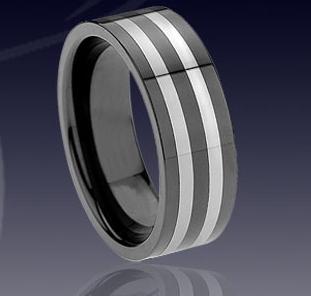 Tungsten karbid ring bild