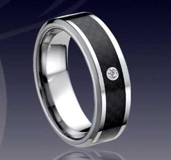 Tungsten karbid ring bild