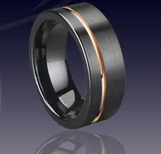 Tungsten karbid ring bild