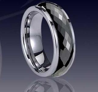 Tungsten karbid ring bild