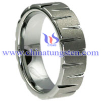 Flat Tungsten Carbide Ring picture