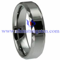 Faceted Tungsten Carbide Ring Picture